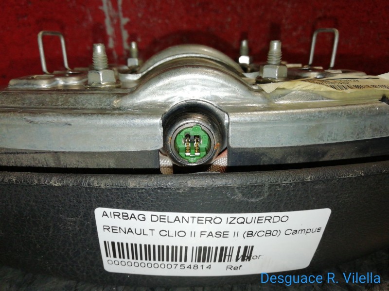 Recambio de airbag delantero izquierdo para renault clio ii fase ii (b/cb0) campus | 04.07 - ... campus | 04.07 - ... referencia