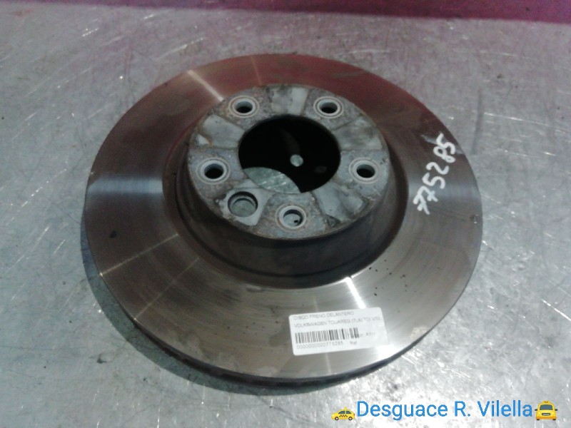 Recambio de disco freno delantero para volkswagen touareg (7la) tdi v10 | 11.02 - 12.06 referencia OEM IAM    Recambio de disco freno delantero para volkswagen touareg (7la) tdi v10 | 11.02 - 12.06 referencia OEM IAM