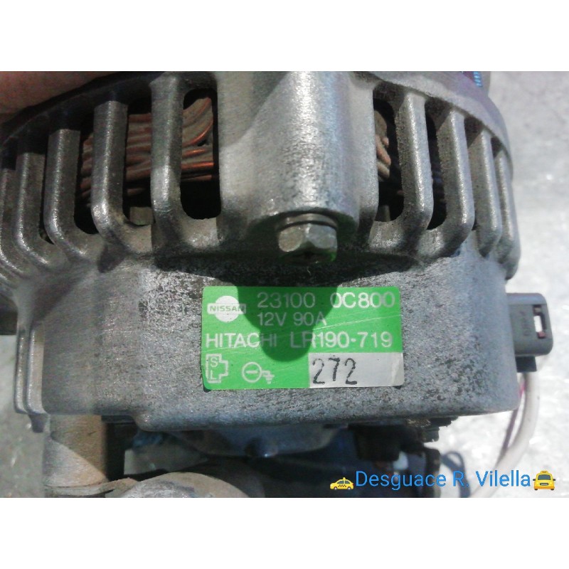 Recambio de alternador para nissan serena (c23m) 2.0 cat | 0.92 - 0.02 2.0 cat | 0.92 - 0.02 referencia OEM IAM 231000C800 LR190