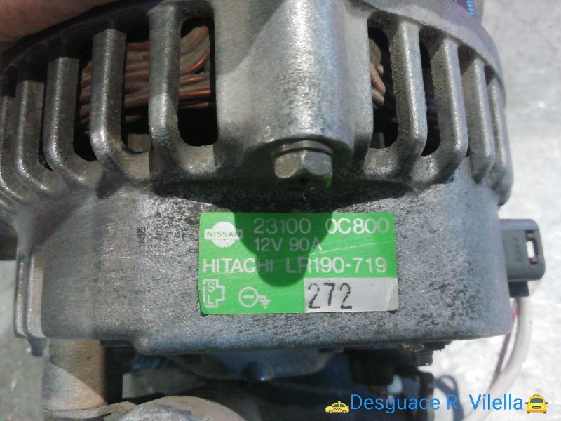 Recambio de alternador para nissan serena (c23m) 2.0 cat | 0.92 - 0.02 2.0 cat | 0.92 - 0.02 referencia OEM IAM 231000C800 LR190