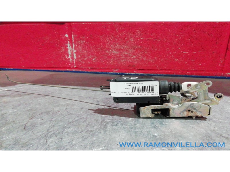 Recambio de cerra. puer. tras. derecha para citroen zx break 1.9 d tentation | 04.94 - ... 1.9 d tentation | 04.94 - ... referen