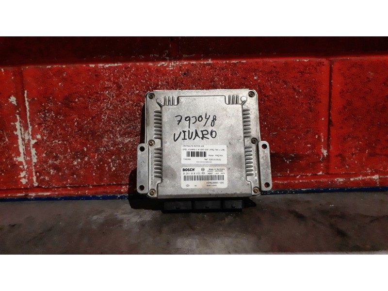 Recambio de centralita motor uce para opel vivaro 1.9 cdti cat (f9q-760 / l08) | 0.01 - 0.06 1.9 cdti cat (f9q-760 / l08) | 0.01