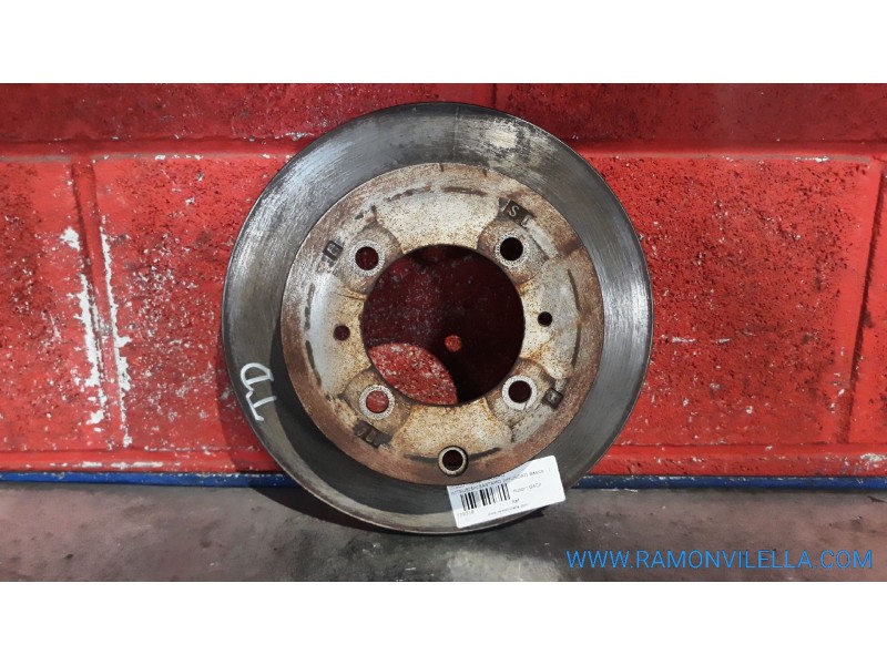 Recambio de disco freno trasero para mitsubishi santamo (hyundai) básico | 0.99 - ... básico | 0.99 - ... referencia OEM IAM   