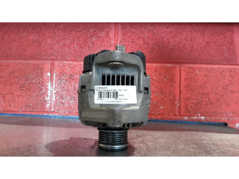 Recambio de alternador para renault megane alize 1.9d referencia OEM IAM A13VI252 7700431943  Recambio de alternador para renault megane alize 1.9d referencia OEM IAM A13VI252 7700431943