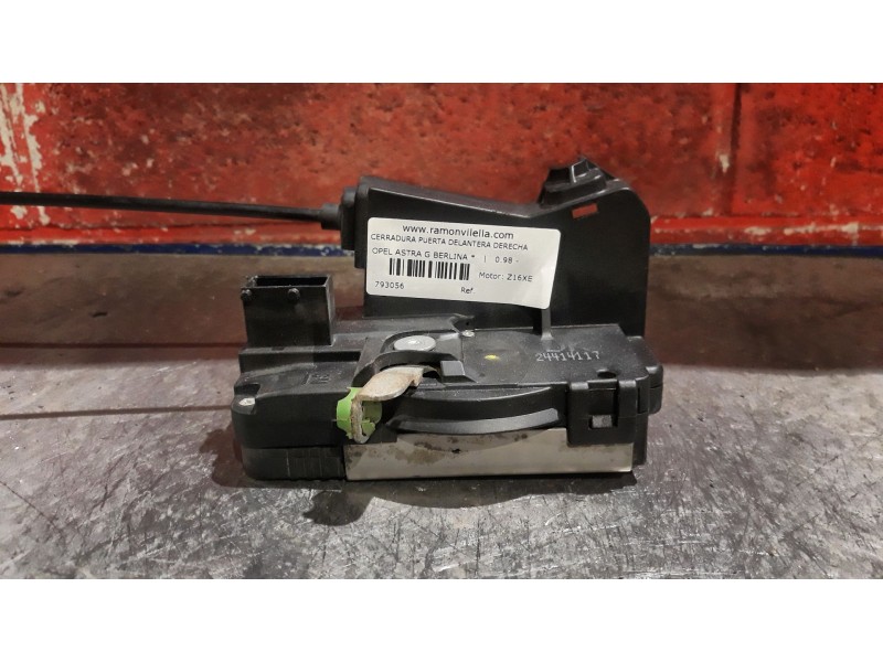 Recambio de cerradura puerta delantera derecha para opel astra g berlina  | 0.98 - 0.04  | 0.98 - 0.04 referencia OEM IAM   