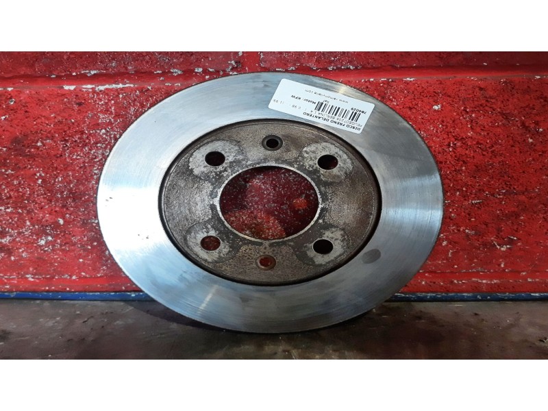 Recambio de disco freno delantero para peugeot 206 berlina 1.4 | 0.98 - ... 1.4 | 0.98 - ... referencia OEM IAM   
