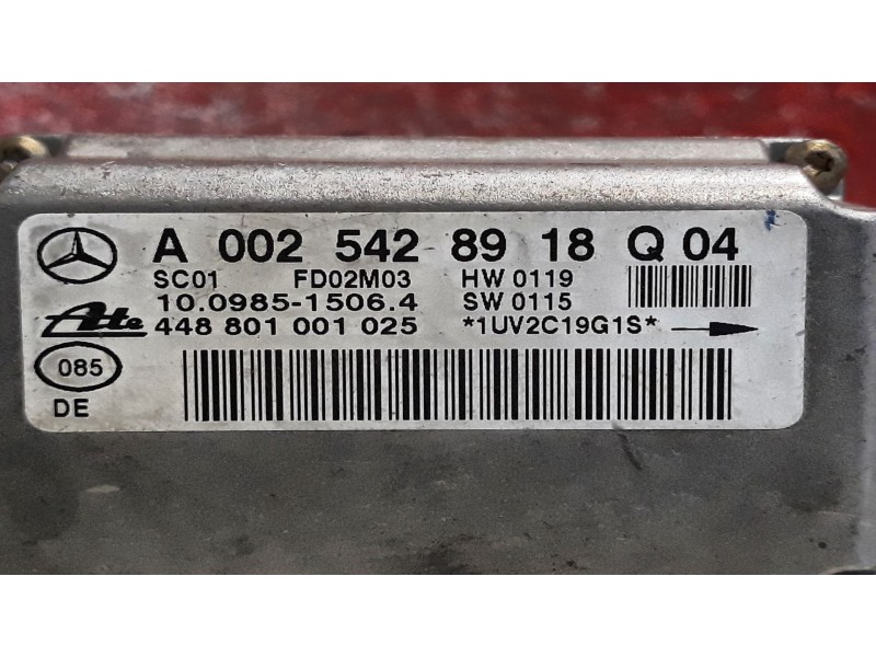 Recambio de centralita esp para mercedes clase c (w203) sportcoupe c 180 compressor (203.746) | 03.02 - 12.08 c 180 compressor (