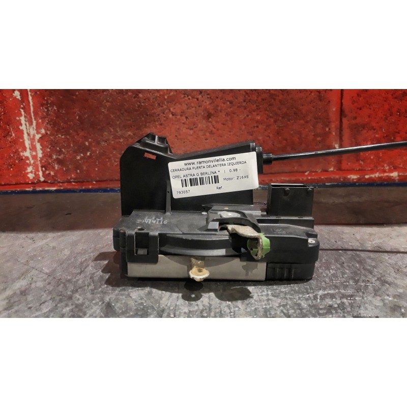 Recambio de cerradura puerta delantera izquierda para opel astra g berlina  | 0.98 - 0.04  | 0.98 - 0.04 referencia OEM IAM   