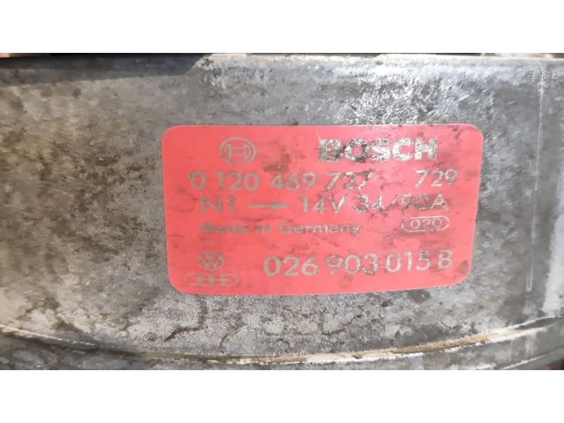 Recambio de alternador para volkswagen passat referencia OEM IAM 120469727729 026903015B 