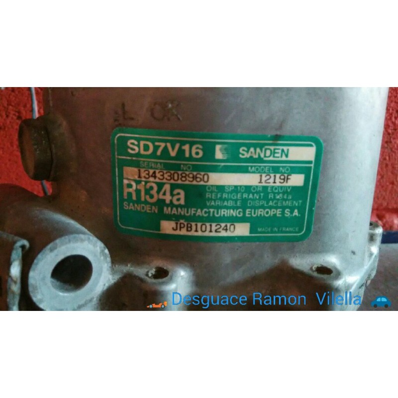 Recambio de compresor aire acondicio. para mg rover serie 25 (rf) classic (5-ptas.) | 01.00 - ... classic (5-ptas.) | 01.00 - ..