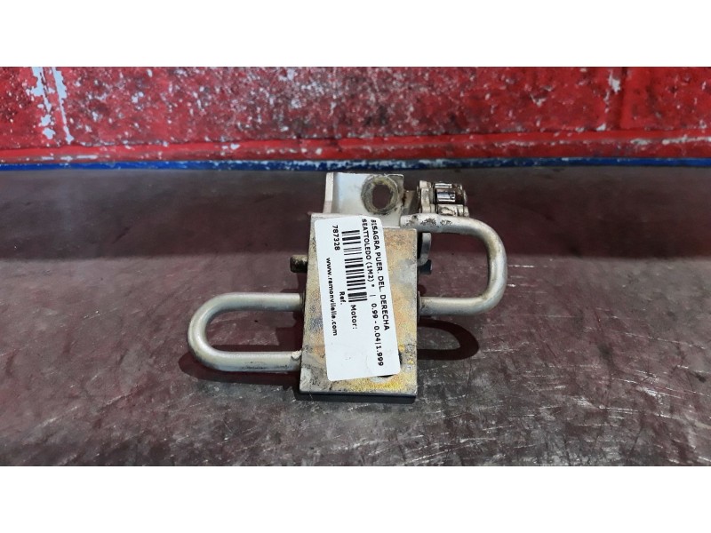Recambio de bisagra puer. delantero derecha para seat toledo (1m2)  | 0.99 - 0.04  | 0.99 - 0.04 referencia OEM IAM   