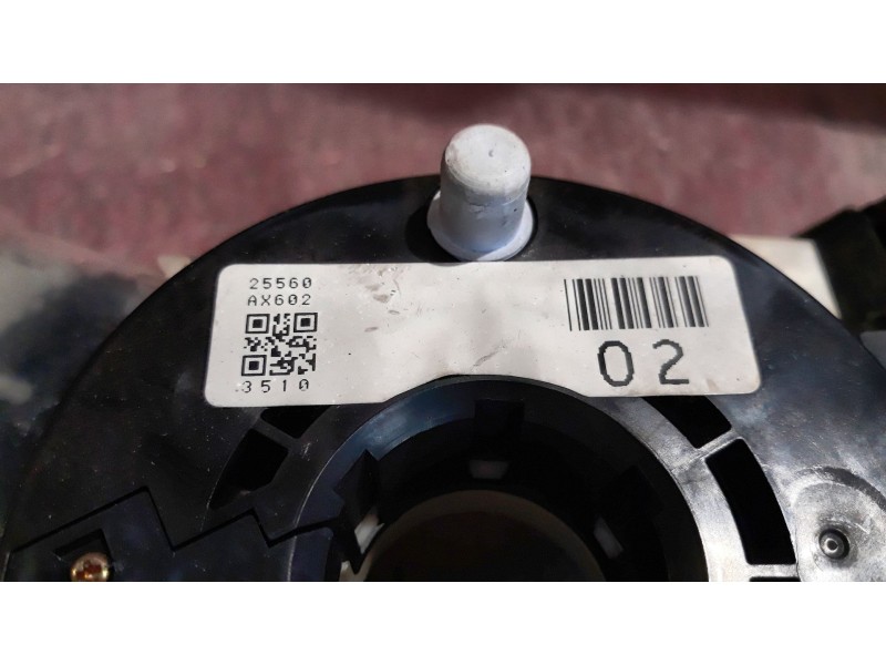 Recambio de anillo airbag para nissan micra (k12e) acenta | 11.02 - 12.11 acenta | 11.02 - 12.11 referencia OEM IAM 25560AX602  