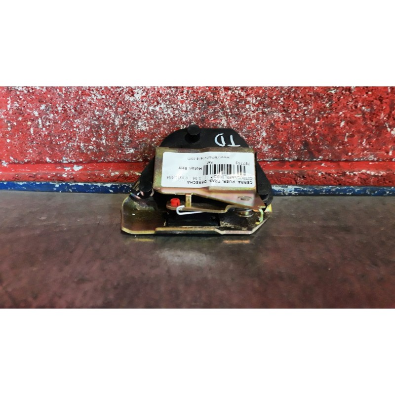 Recambio de cerra. puer. tras. derecha para citroen berlingo  | 0.96 - 0.02  | 0.96 - 0.02 referencia OEM IAM   