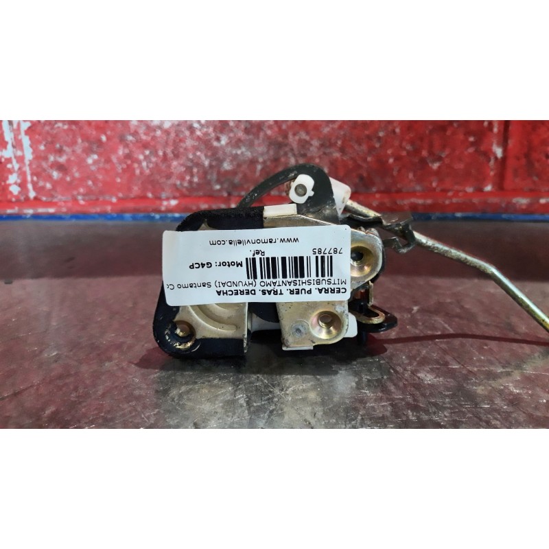 Recambio de cerra. puer. tras. derecha para mitsubishi santamo (hyundai) santamo confort | 11.98 - 12.01 santamo confort | 11.98