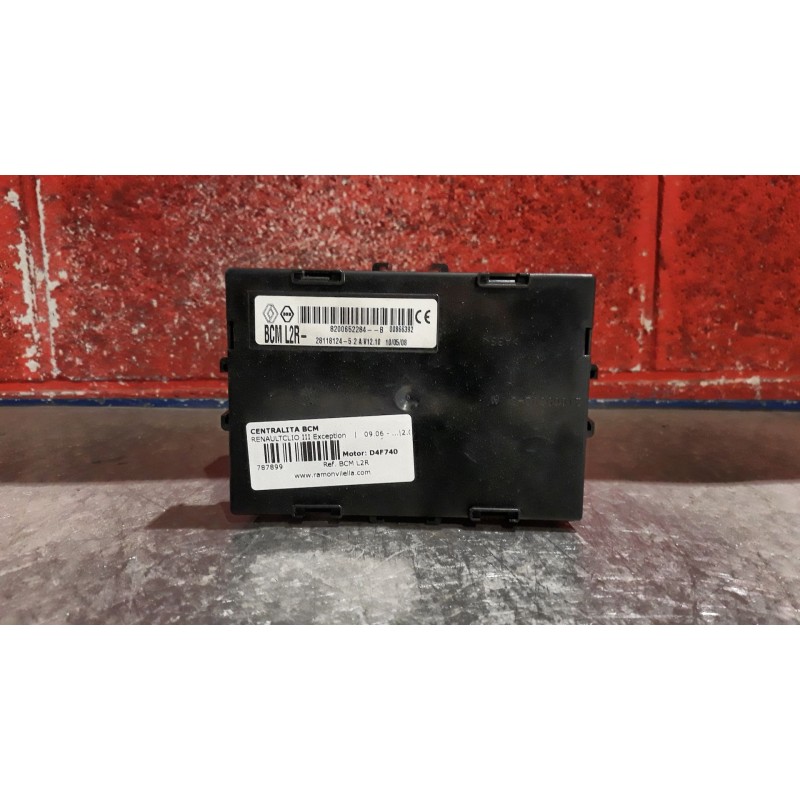Recambio de centralita bcm para renault clio iii exception | 09.06 - ... exception | 09.06 - ... referencia OEM IAM BCML2R 82006