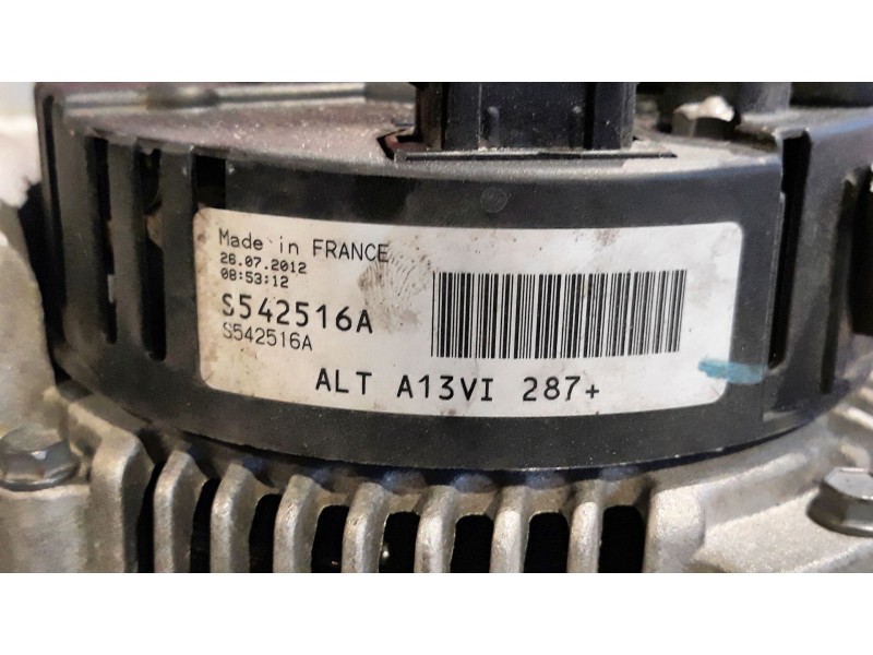 Recambio de alternador para bmw serie 3 berlina (e46) 316i | 10.98 - 12.02 316i | 10.98 - 12.02 referencia OEM IAM A13VI287 S542