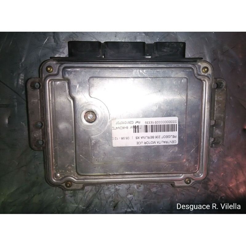 Recambio de centralita motor uce para peugeot 206 berlina xs | 06.98 - 12.07 xs | 06.98 - 12.07 referencia OEM IAM 0281010707 96