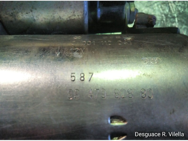 Recambio de motor arranque para citroen c4 coupe 1.4 16v | 0.04 - 0.11 1.4 16v | 0.04 - 0.11 referencia OEM IAM 9647982880 00011