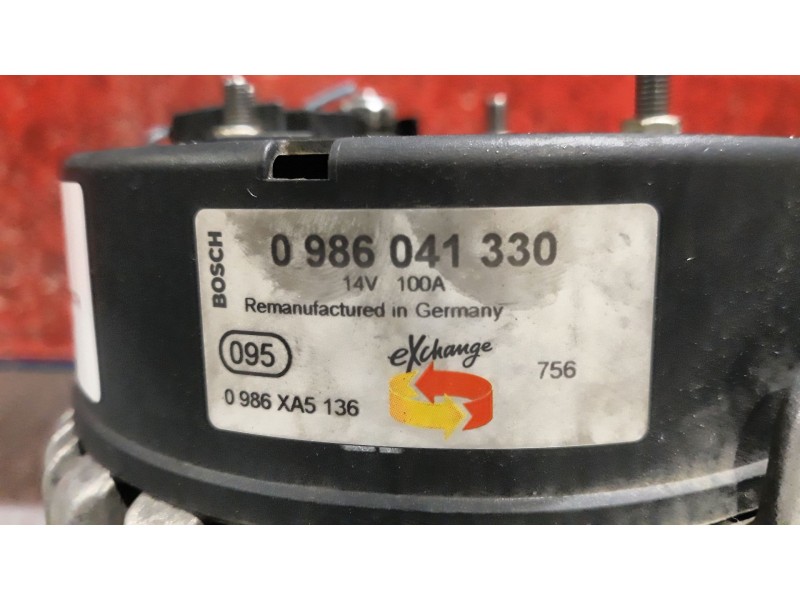 Recambio de alternador para opel vectra b berlina 2.0 dti | 0.95 - ... 2.0 dti | 0.95 - ... referencia OEM IAM 0986041330  