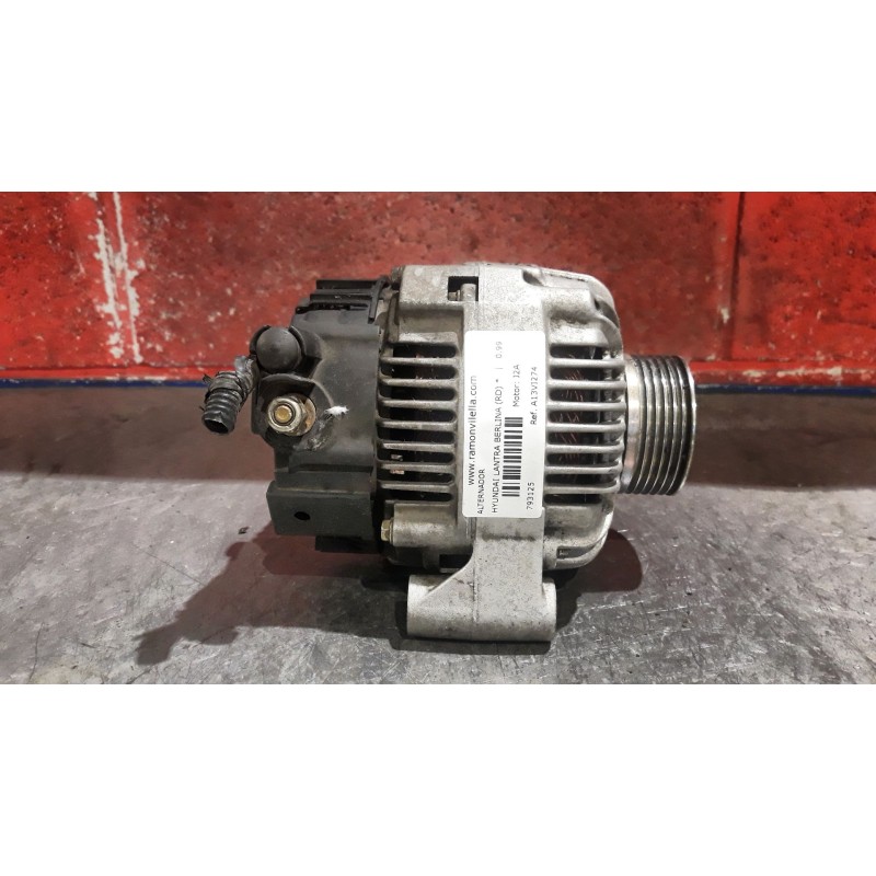 Recambio de alternador para hyundai lantra berlina (rd)  | 0.99 - 0.00  | 0.99 - 0.00 referencia OEM IAM A13VI274 3730029000 