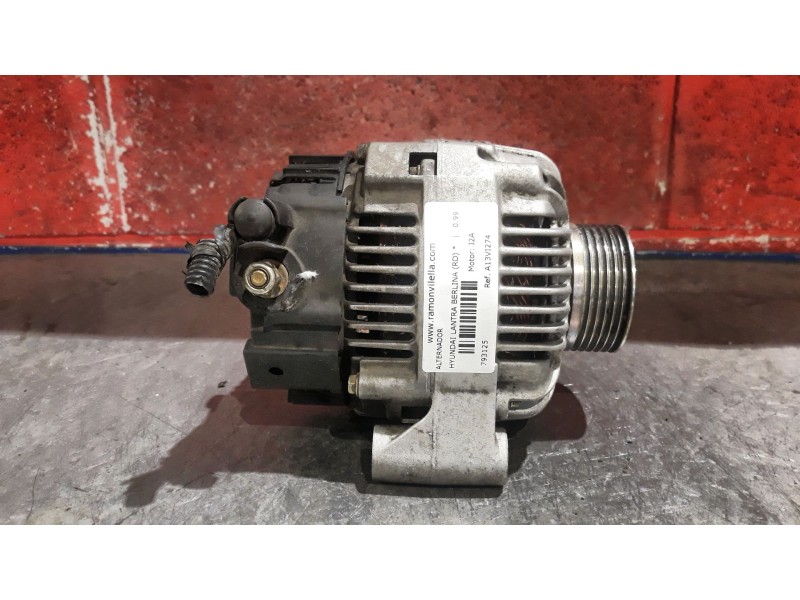 Recambio de alternador para hyundai lantra berlina (rd)  | 0.99 - 0.00  | 0.99 - 0.00 referencia OEM IAM A13VI274 3730029000 
