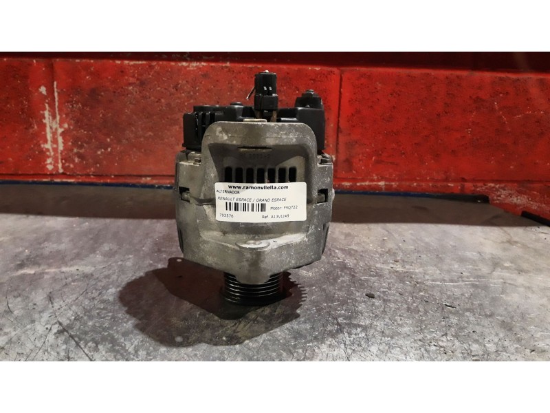 Recambio de alternador para renault espace / grand espace (je0) 1.9 dti diesel cat referencia OEM IAM A13VI249  