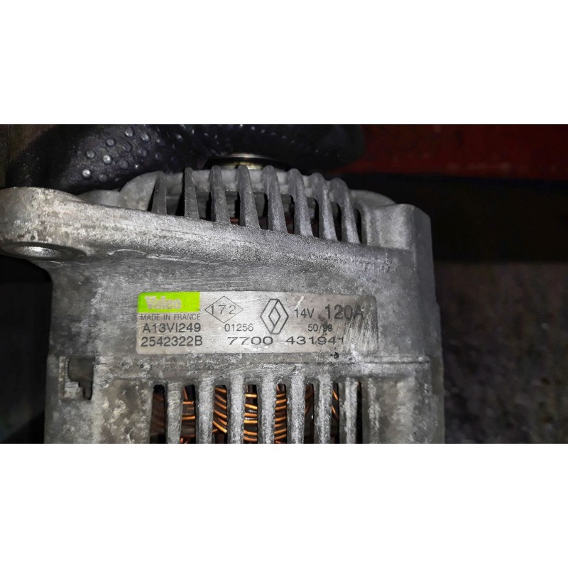 Recambio de alternador para renault espace / grand espace (je0) 1.9 dti diesel cat referencia OEM IAM A13VI249  