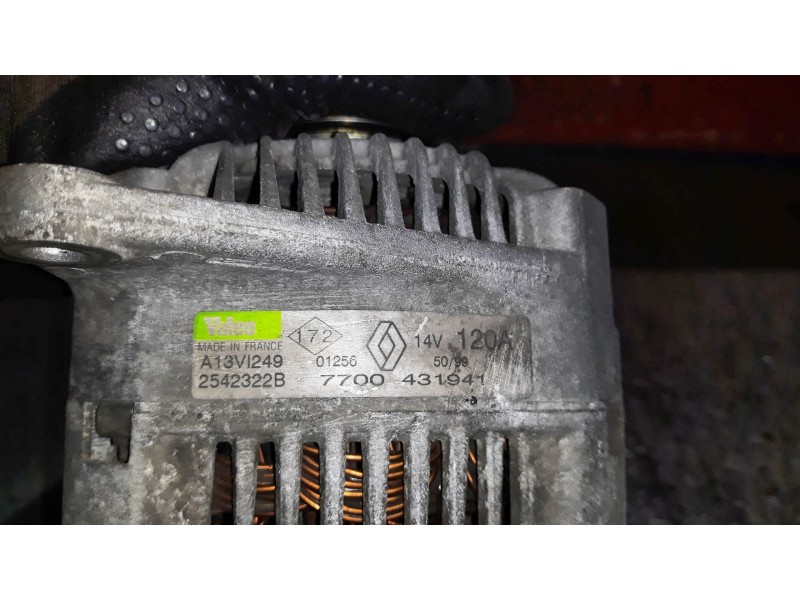 Recambio de alternador para renault espace / grand espace (je0) 1.9 dti diesel cat referencia OEM IAM A13VI249  