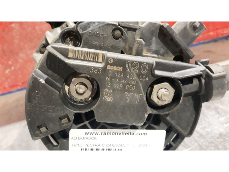 Recambio de alternador para opel vectra c caravan  | 0.03 - 0.05  | 0.03 - 0.05 referencia OEM IAM 0124425004 13129850 