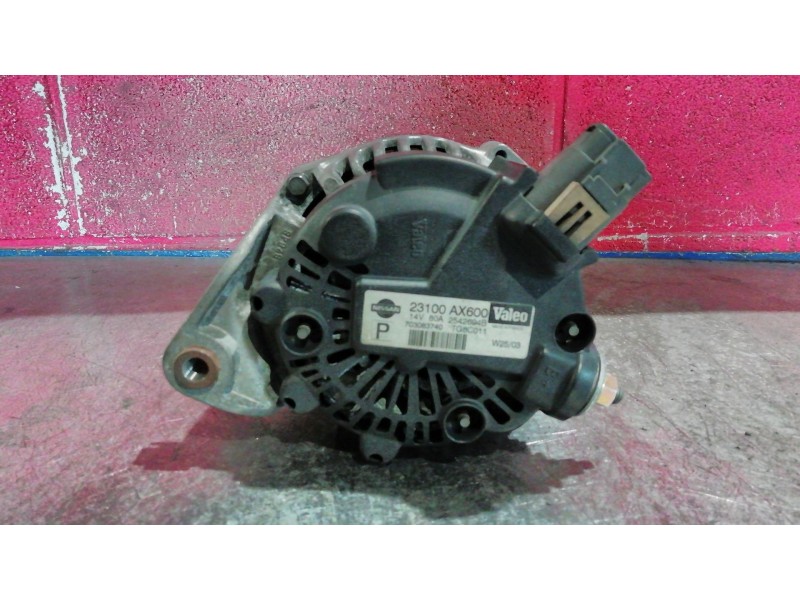 Recambio de alternador para nissan micra (k12e) acenta | 11.02 - 12.11 acenta | 11.02 - 12.11 referencia OEM IAM TG8C011 23100AX