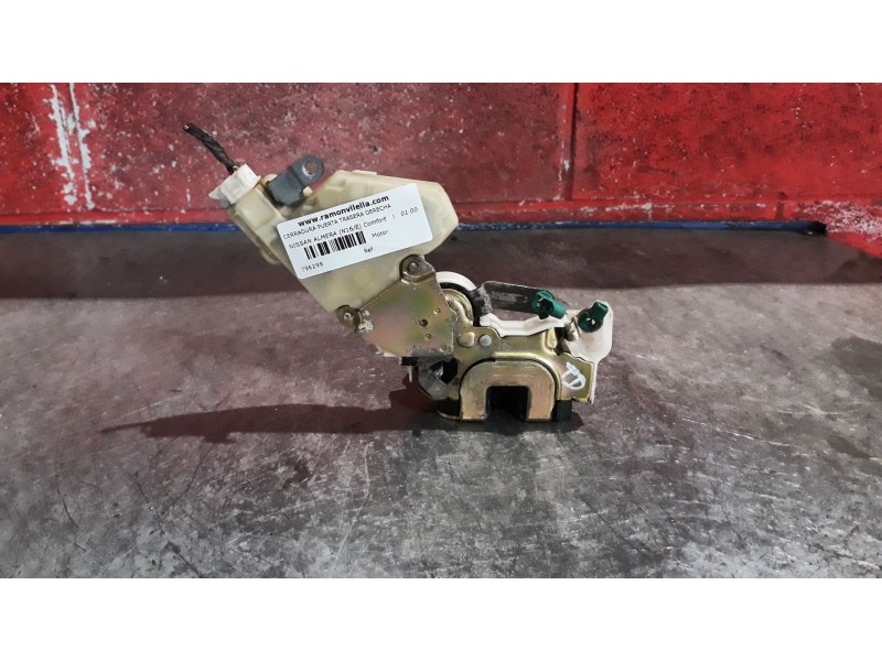 Recambio de cerradura puerta trasera derecha para nissan almera (n16/e) comfort | 01.00 - 12.02 comfort | 01.00 - 12.02 referenc