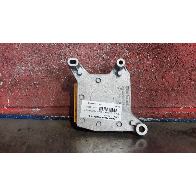 Recambio de centralita airbag para renault laguna ii grandtour (kg0)  | 0.01 - 0.07  | 0.01 - 0.07 referencia OEM IAM 603947800 