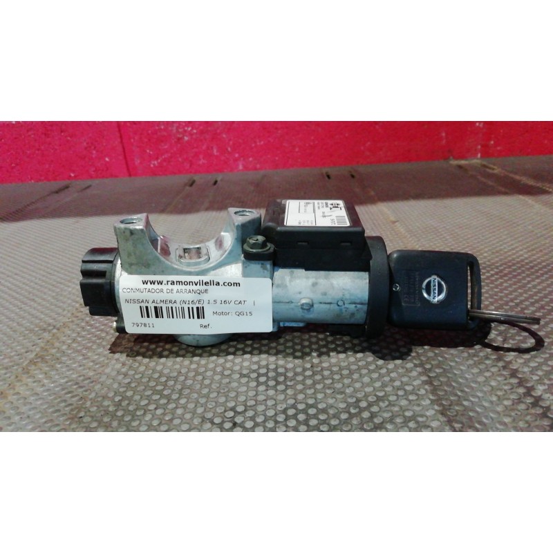 Recambio de conmutador de arranque para nissan almera (n16/e) 1.5 16v cat | 0.00 - ... 1.5 16v cat | 0.00 - ... referencia OEM I