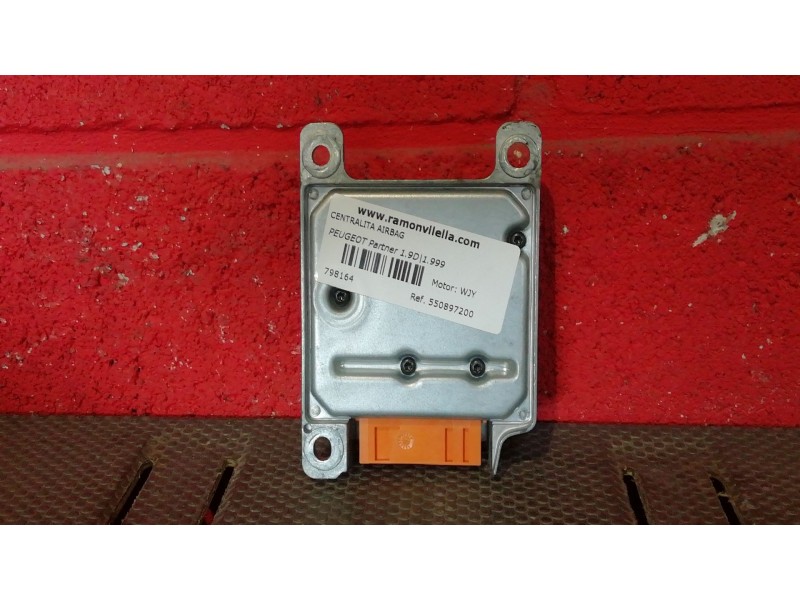 Recambio de centralita airbag para peugeot partner 1.9d referencia OEM IAM 550897200 9638604280 