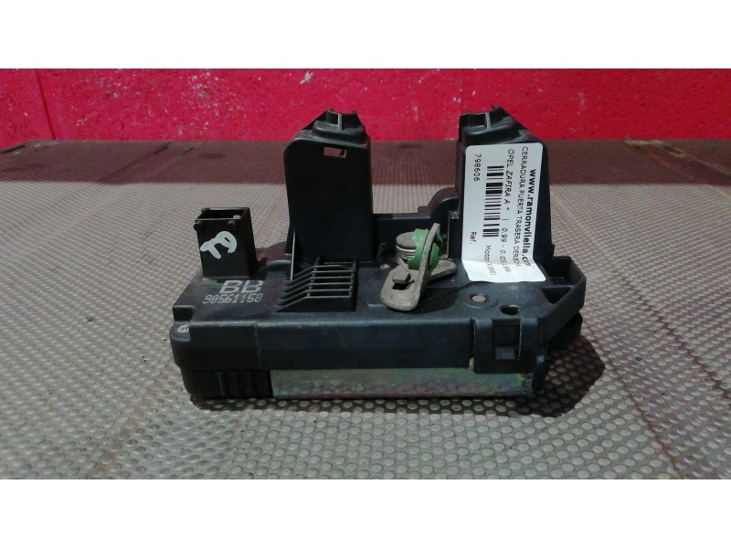 Recambio de cerradura puerta trasera derecha para opel zafira a  | 0.99 - 0.05  | 0.99 - 0.05 referencia OEM IAM   