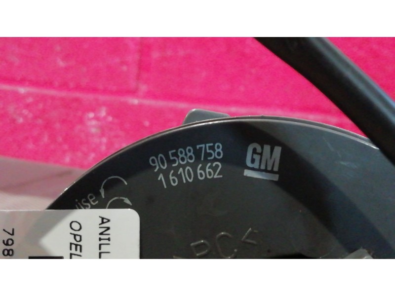 Recambio de anillo airbag para opel zafira a  | 0.99 - 0.05  | 0.99 - 0.05 referencia OEM IAM 90588758  