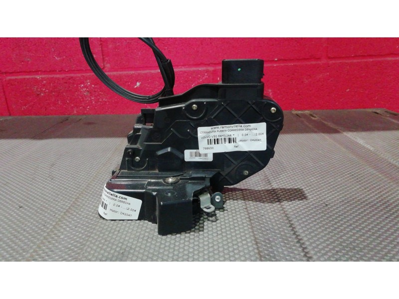 Recambio de cerradura puerta corredera derecha para volvo v50 familiar  | 0.04 - ...  | 0.04 - ... referencia OEM IAM   