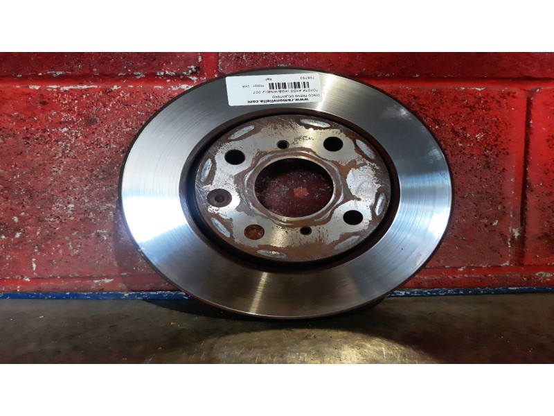 Recambio de disco freno delantero para toyota aygo (kgb/wnb) blue referencia OEM IAM    Recambio de disco freno delantero para toyota aygo (kgb/wnb) blue referencia OEM IAM