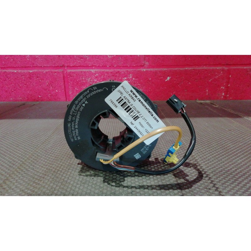 Recambio de anillo airbag para opel astra g coupé 2.2 dti edition | 06.02 - 12.03 2.2 dti edition | 06.02 - 12.03 referencia OEM