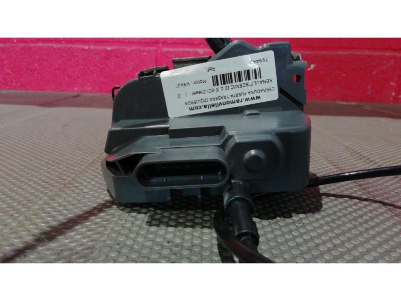 Recambio de cerradura puerta trasera izquierda para renault scenic ii 1.5 dci diesel | 0.03 - 0.09 1.5 dci diesel | 0.03 - 0.09 