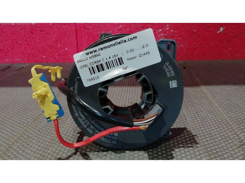 Recambio de anillo airbag para opel corsa c 1.4 16v | 0.00 - ... 1.4 16v | 0.00 - ... referencia OEM IAM   