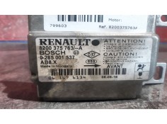 Recambio de centralita airbag para renault clio ii fase ii (b/cb0)  | 0.01 - ...  | 0.01 - ... referencia OEM IAM 8200375763A 02 2