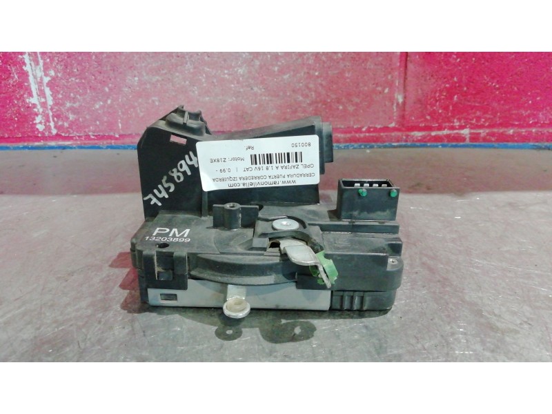 Recambio de cerradura puerta corredera izquierda para opel zafira a 1.8 16v cat | 0.99 - 0.05 1.8 16v cat | 0.99 - 0.05 referenc