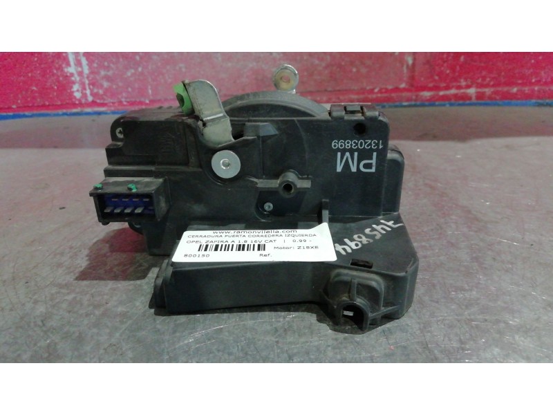 Recambio de cerradura puerta corredera izquierda para opel zafira a 1.8 16v cat | 0.99 - 0.05 1.8 16v cat | 0.99 - 0.05 referenc