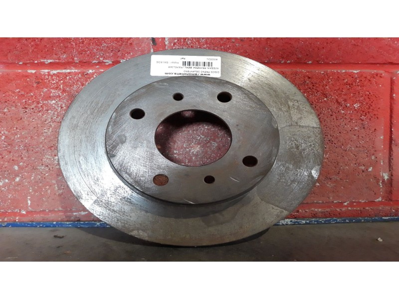 Recambio de disco freno delantero para nissan primera berl./familiar (p10/w10) 1.6 16v cat | 0.89 - ... 1.6 16v cat | 0.89 - ...
