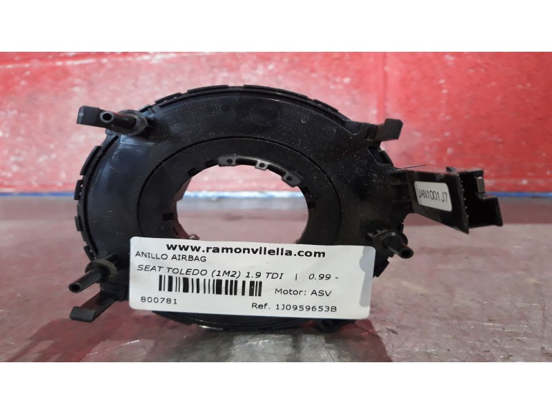 Recambio de anillo airbag para seat toledo (1m2) 1.9 tdi | 0.99 - ... 1.9 tdi | 0.99 - ... referencia OEM IAM 1J0959653B  