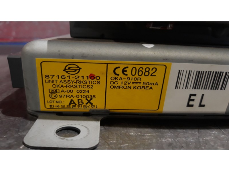 Recambio de centralita check control para ssangyong rodius 2.7 turbodiesel cat | 0.05 - ... 2.7 turbodiesel cat | 0.05 - ... ref