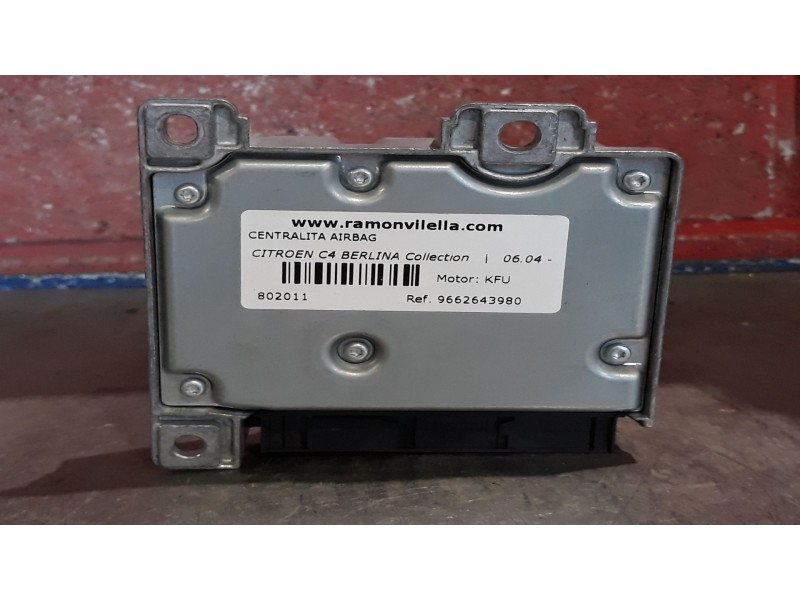 Recambio de centralita airbag para citroen c4 berlina collection | 06.04 - 12.08 collection | 06.04 - 12.08 referencia OEM IAM 9