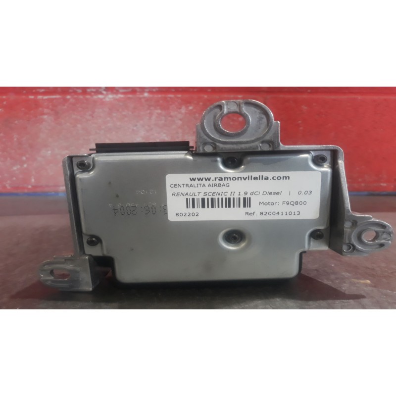 Recambio de centralita airbag para renault scenic ii 1.9 dci diesel | 0.03 - ... 1.9 dci diesel | 0.03 - ... referencia OEM IAM 