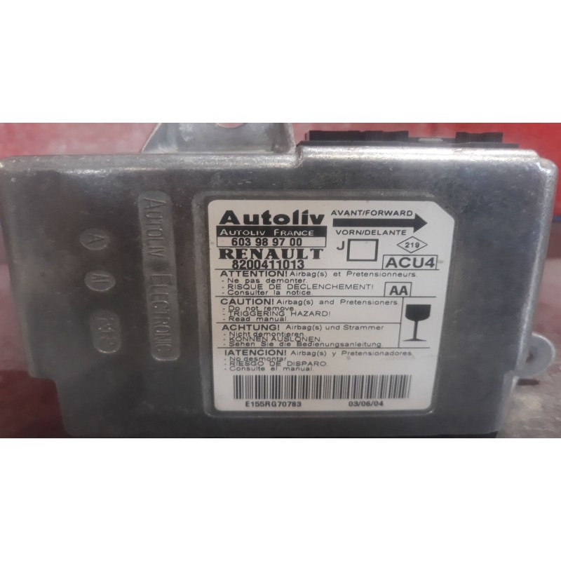 Recambio de centralita airbag para renault scenic ii 1.9 dci diesel | 0.03 - ... 1.9 dci diesel | 0.03 - ... referencia OEM IAM 